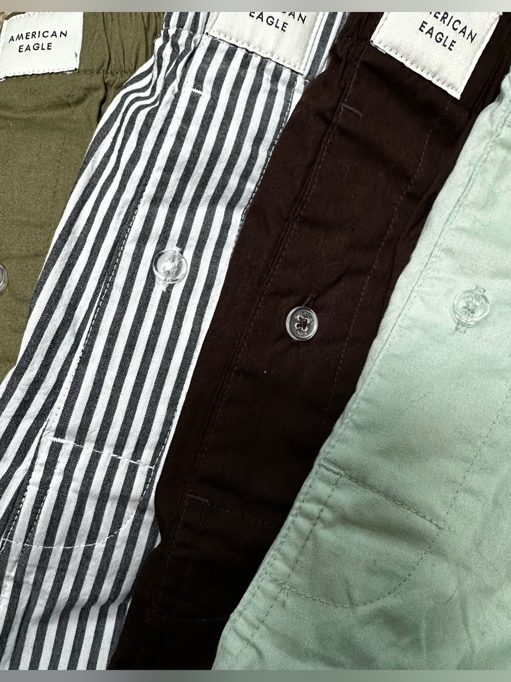 BUNDLE- FOUR Pack Men’s Stretch Boxers American Eagle - Large - Picture 4 of 8